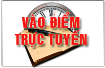 Nhập, xem điểm học sinh